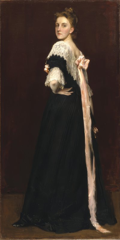 リディア・フィールド・エメット 作： William Merritt Chase