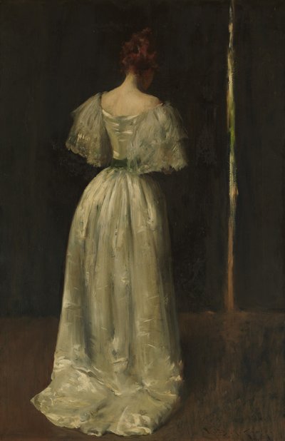 17世紀の女性、ca。 1895 作： William Merritt Chase