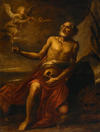 St.Jerome, ca. 1872-1879. 作： William Merritt Chase