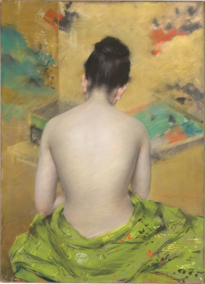 肉の色と金の研究 作： William Merritt Chase