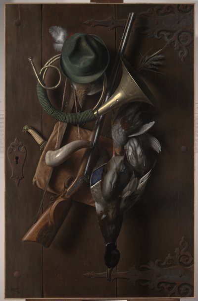 狩りの後、1883 作： William Michael Harnett