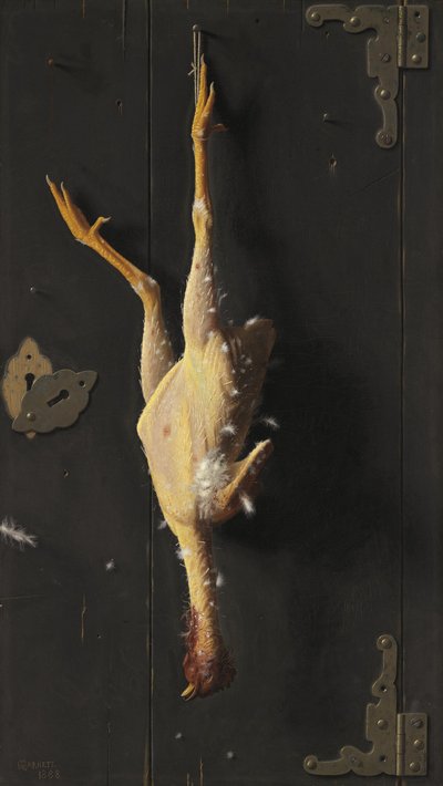 日曜日の夕食 作： William Michael Harnett