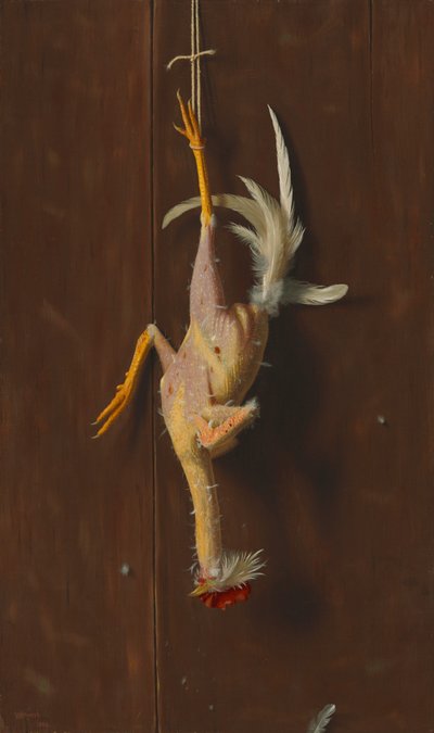 はじかれたきれいな 作： William Michael Harnett