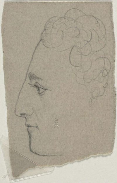 プロフィール・スケッチ 作： William Michael Harnett