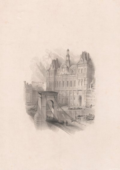 パリ市庁舎 作： William Miller