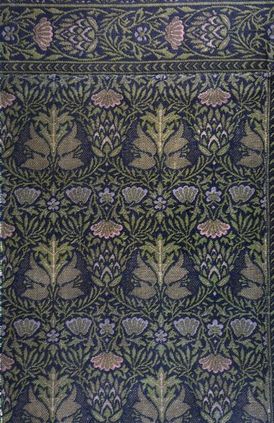 アーティチョーク。 敷物、c。 1880年。 作： William Morris