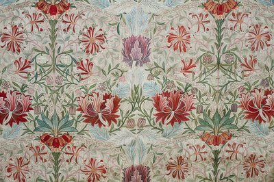 装飾的な生地。 1880 作： William Morris