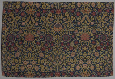 バイオレットとコロンバイン、1883年。 作： William Morris
