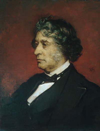 チャールズサムナー、1875年。 作： William Morris Hunt