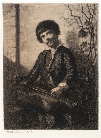 ハーディ・ガーディ・ボーイ 作： William Morris Hunt