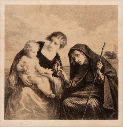 占い師 作： William Morris Hunt
