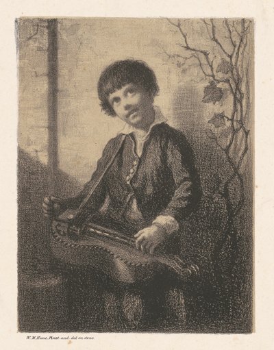 ハーディ・ガーディ・ボーイ 作： William Morris Hunt