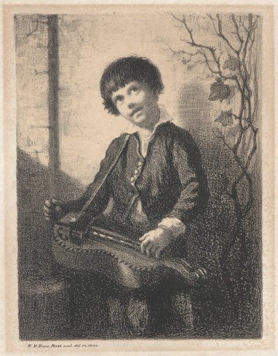 ハーディ・ガーディ・ボーイ 作： William Morris Hunt