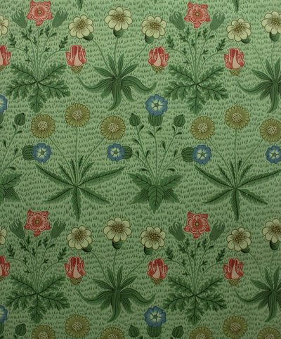 デイジーマルグリット、ブロックプリントの壁紙、1862年。 作： William Morris Tapestry Works