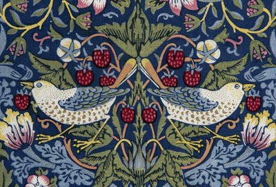 装飾生地、1883年。 作： William Morris Tapestry Works