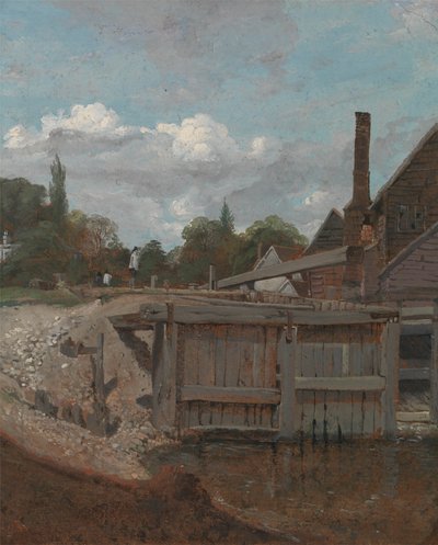 ロックゲート 作： William Mulready