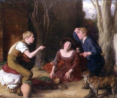 お尻、チェリーの撮影 作： William Mulready