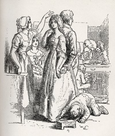 「ウェイクフィールドの牧師 作： William Mulready