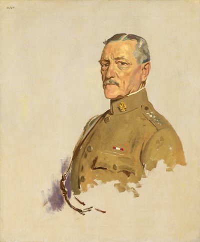ジョン・ジョセフ・パーシング、1919年頃。 作： William Newenham Montague Orpen