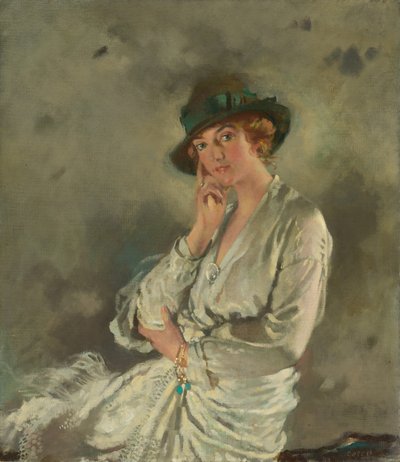 1914年、チャールズ・S・カーステアズ夫人。 作： William Newenham Montague Orpen