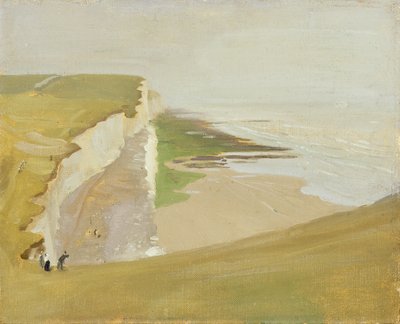 ロッティングディーンの崖（ミルボードのキャンバスに油彩） 作： William Nicholson