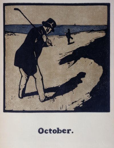 ゴルフ 作： William Nicholson