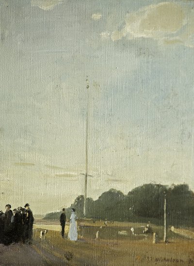 ハムステッド・ヒース、フラッグスタッフ 作： William Nicholson