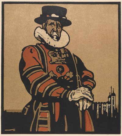 ロンドンタイプ：ビーフィーター 作： William Nicholson