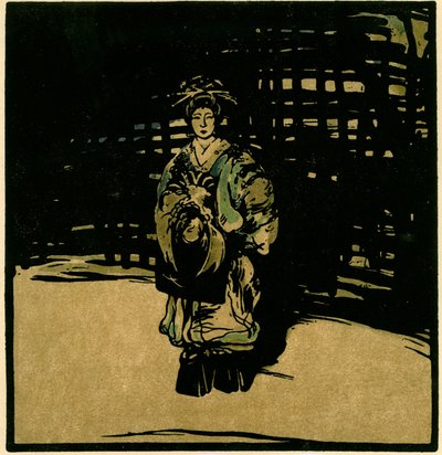 サダ・ヤッコ、1902年頃（クロモリト） 作： William Nicholson