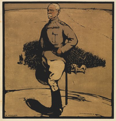 12の肖像: ロバーツ卿 作： William Nicholson
