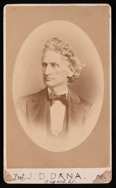 ジェームズ・ドワイト・ダナ（James Dwight Dana）1813-1895年の肖像、1891年以前。 作： William Notman