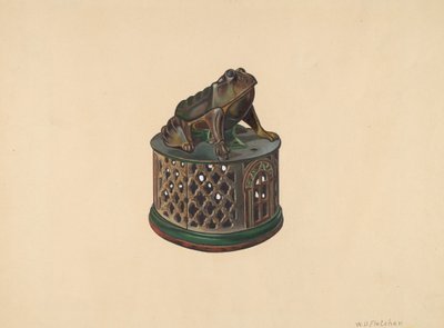 トイバンク：カエル、1938年頃 作： William O. Fletcher