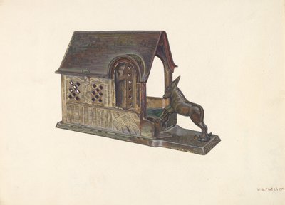 おもちゃの銀行（1940年頃 作： William O. Fletcher