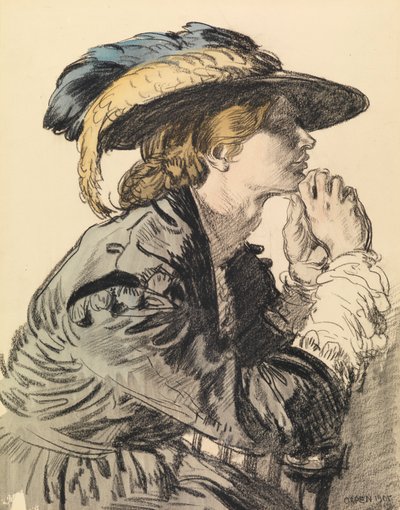 貴婦人の肖像 作： William Orpen