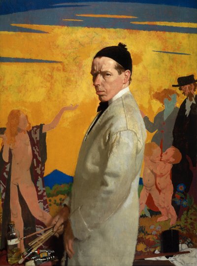 自画像 作： William Orpen