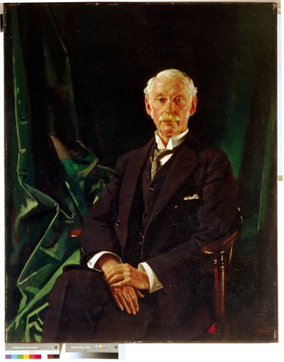 チャールズアルジャーノンパーソンズ卿、1905-10年頃 作： William Orpen
