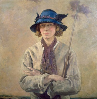 アングラー、1912 作： William Orpen