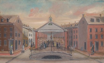 フライマーケット、1870年代 作： William P. Chappel