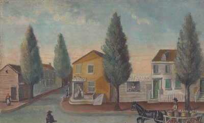 パン屋さんのワゴン、1870年代。 作： William P. Chappel