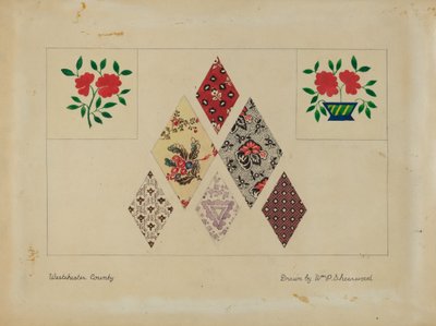 プリントキルトパターン 作： William P. Shearwood