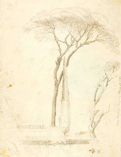 (研究--ボルゲーゼ荘、フィギュア2体、他） 作： William Page