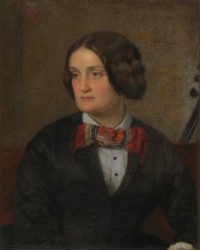 シャーロット・クシュマン、1853年 作： William Page