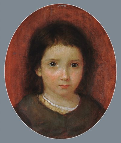 ウィリアムペイジの娘、おそらくアンペイジ。 1837-38。 作： William Page