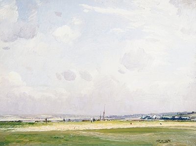Westard Ho - The Twelth Green, 20世紀 (油彩・パネル) 作： William Page Atkinson Wells