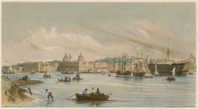 グリニッジとドレッドノート、c 1840 作： William Parrott