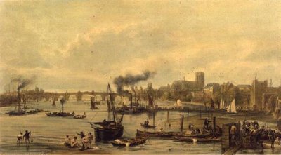 ウェストミンスターとハンガーフォード 作： William Parrott