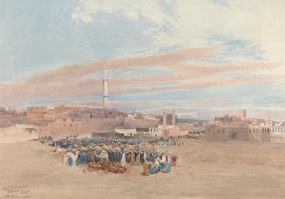 The Market Place, タンタ, エジプト 作： William Paton Burton