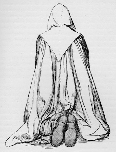 聖ベネディクト騎士団の修道士、c1897 作： William Patten
