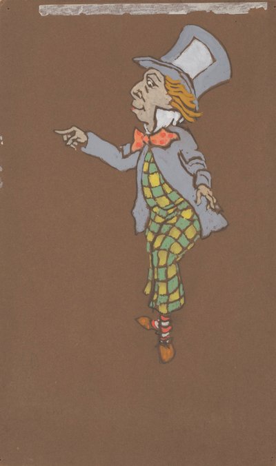 マッドハッター（『アリス・イン・ワンダーランド』の衣装デザイン、1915年） 作： William Penhallow Henderson