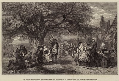 百年前の英国の陽気な作り 作： William Powell Frith